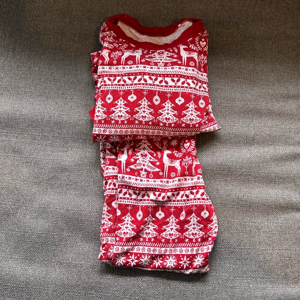 Reindeer little sleepies pjs